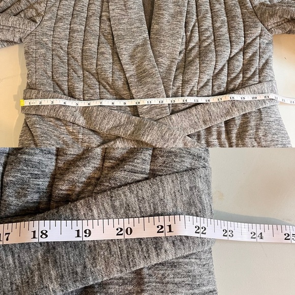 Club Monaco Quilted Blanket Coat - Grey - Picture 10 of 16